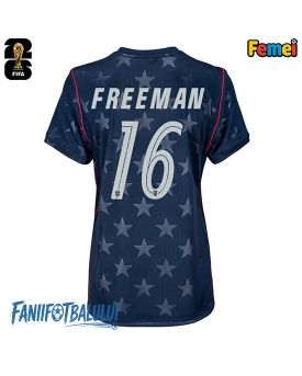 Statele Unite Alex Freeman #16 Echipament de Fotbal Replică Mondial 2026 Femei Deplasare